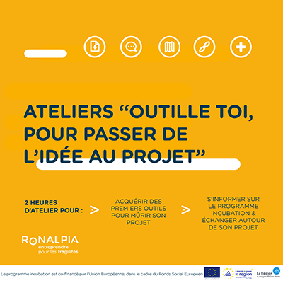 Atelier "Outille-toi pour passer de l'idée au projet" - Saint-Etienne (42)